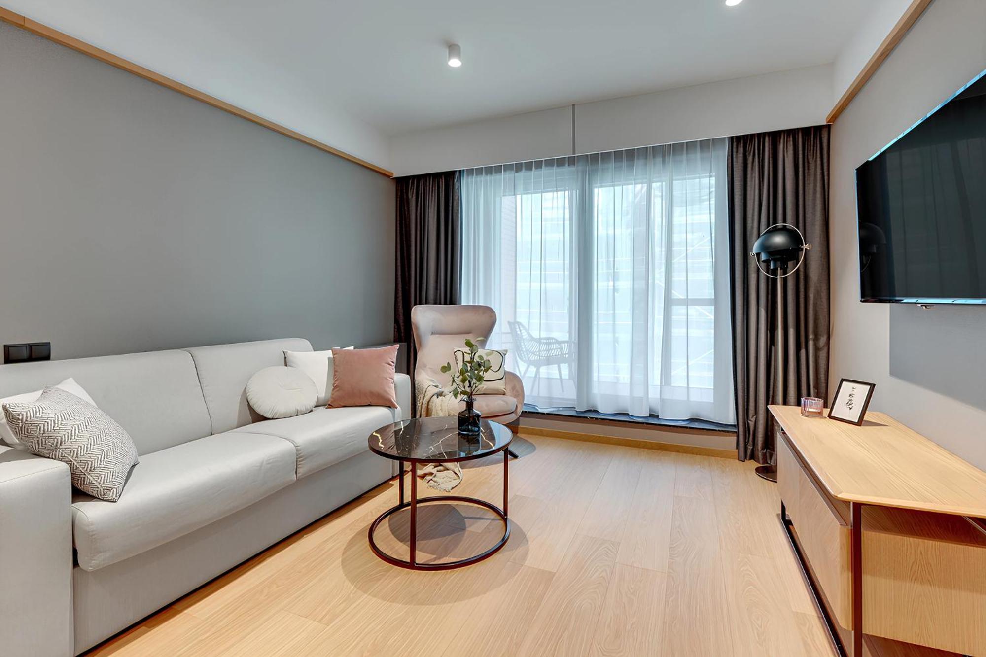 Deo Plaza Premium Apartments & Spa Гданск Стая снимка